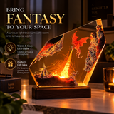 Fire Dragon Halloween Lamp By Aemero