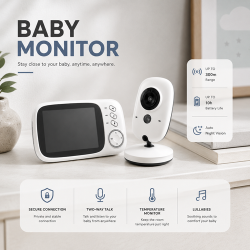 Digital Baby Care Device By Aemero