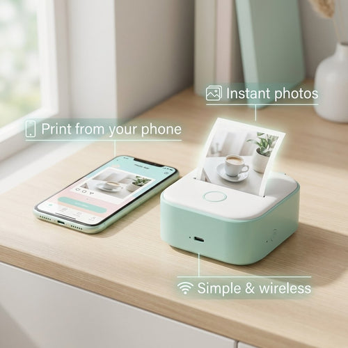 Portable Mini Printer By Aemero