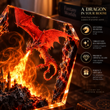 Fire Dragon Halloween Lamp By Aemero