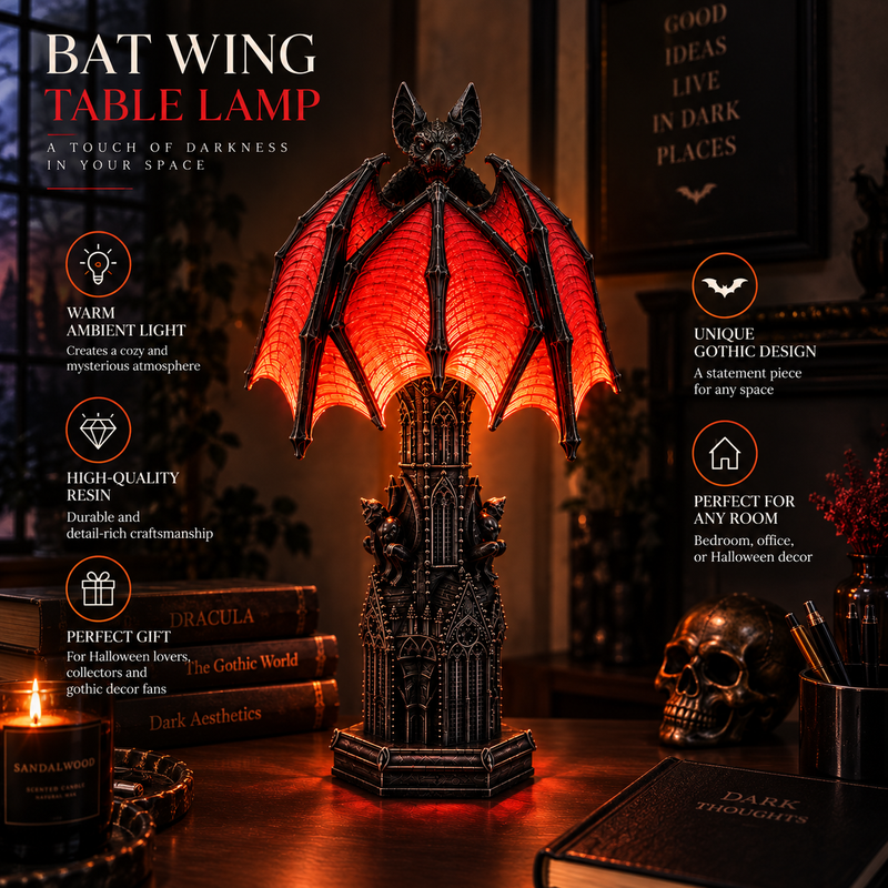 Bat Halloween Lamp By Aemero