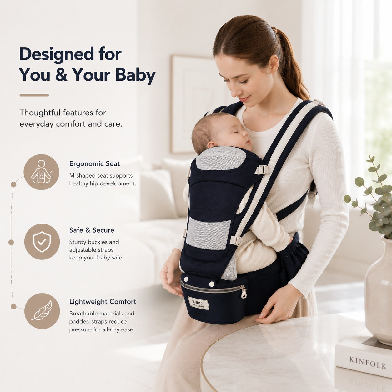 3 In 1 Baby Carrier By Aemero