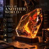 Fire Dragon Halloween Lamp By Aemero