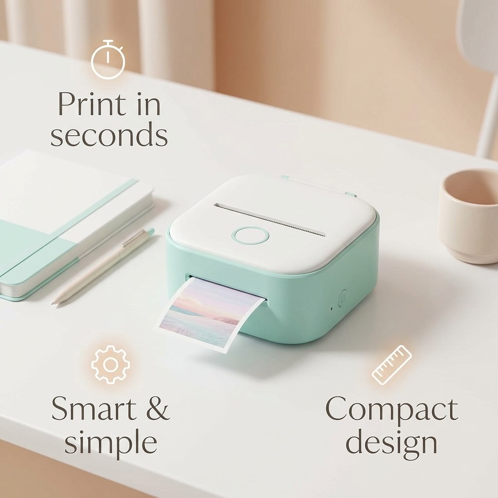 Portable Mini Printer By Aemero