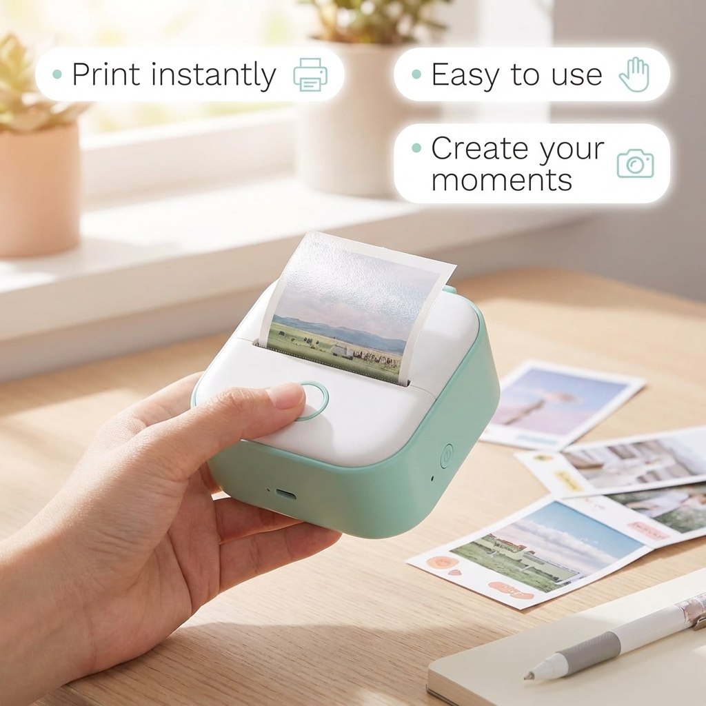 Portable Mini Printer By Aemero
