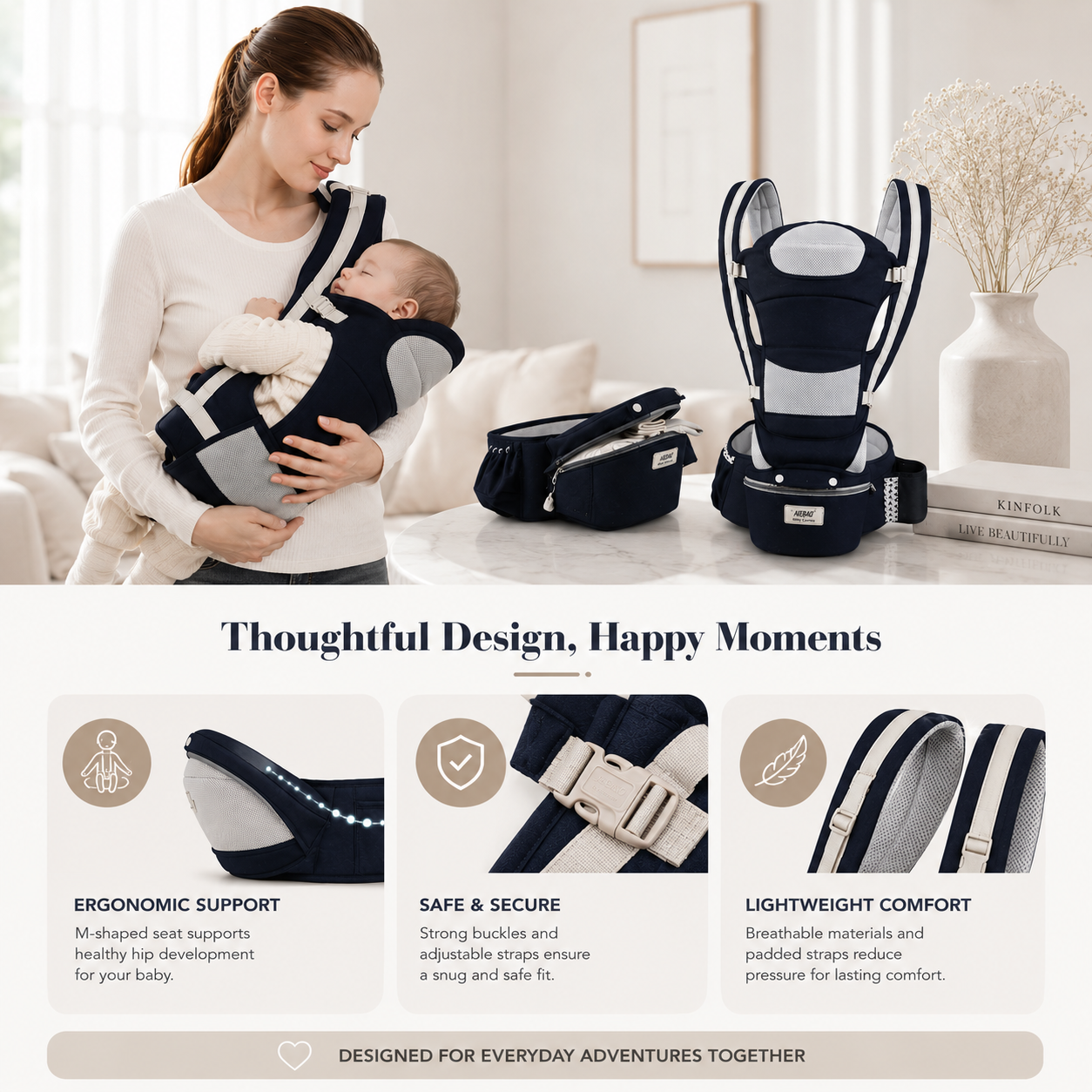3 In 1 Baby Carrier By Aemero