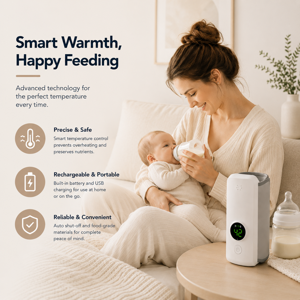 Portable Bottle Warmer By Aemero
